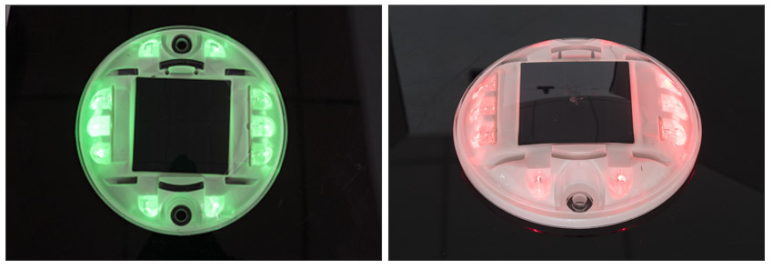 Plastic Solar Raised Pavement Marker Light