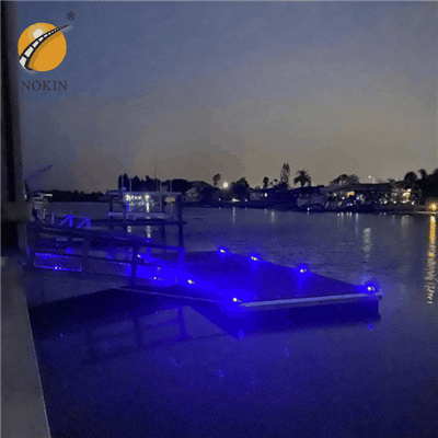 LED Solar Pavement Marker Light up the Dock in the United States