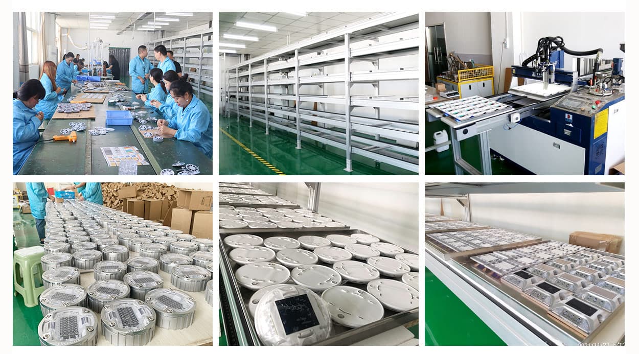 solar pavement marker light factory